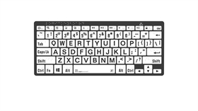 Braille/LargePrint Black on White PC